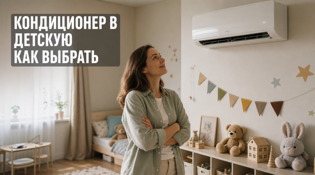 Выбор кондиционера в детскую комнату для комфортного сна и здоровья