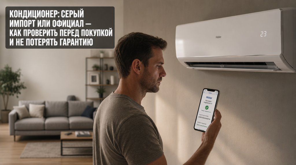 Кондиционер и его серый импорт, советы по покупке и гарантии