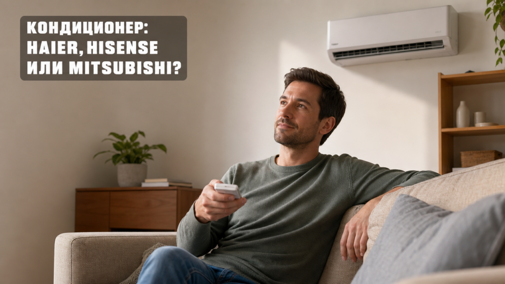 Сравнение кондиционеров Haier, Hisense и Mitsubishi для выбора в 2025 году