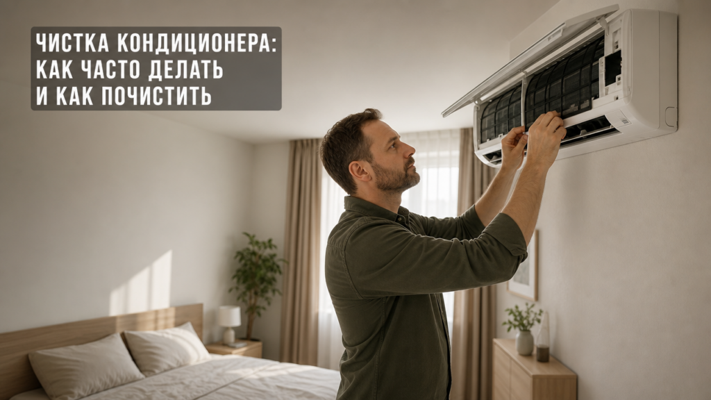 Чистка кондиционера своими руками дома, эффективное обслуживание