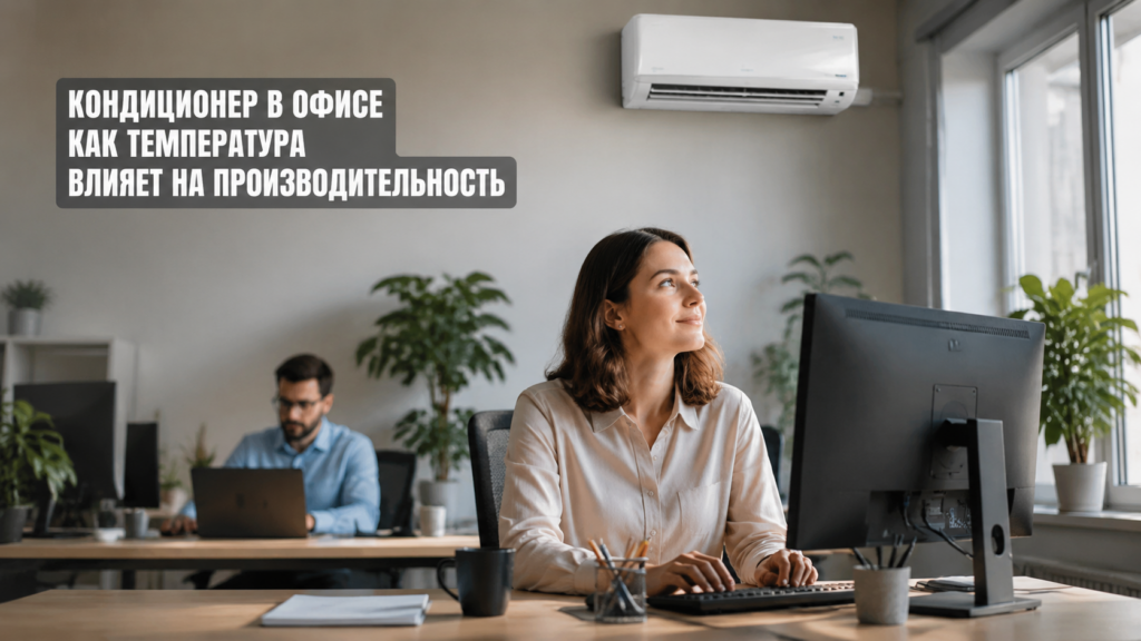 Кондиционер в офисе, температура и производительность сотрудников